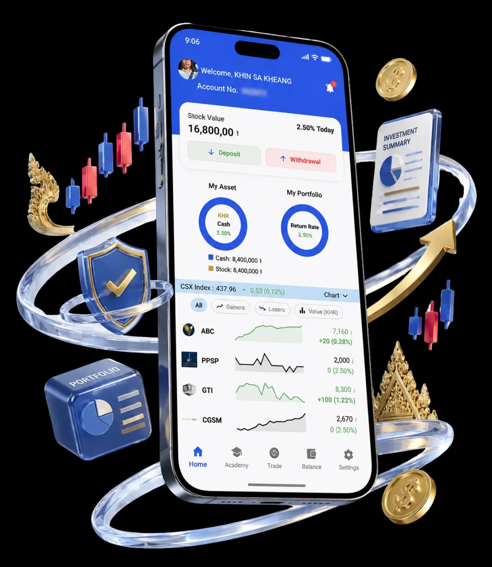 CSX Trade mobile app